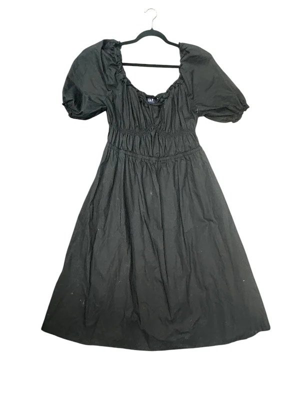 Dress Casual Midi By Gap In Black, Size: 14 Fashionable Shift Midi Dress