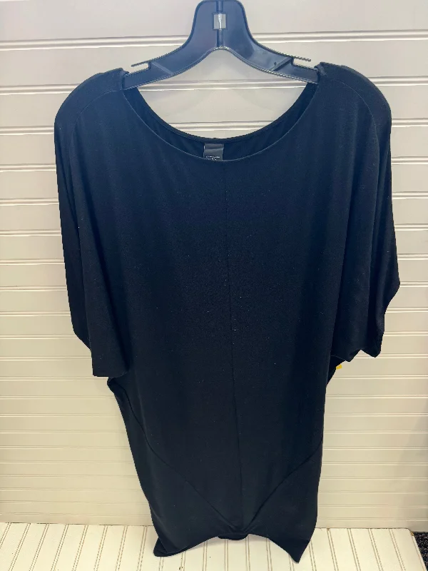 Dress Casual Midi By Maria + Cornejo In Black, Size: M Comfortable Ribbed Midi Dress Dress Casual Midi By Maria + Cornejo In Black, Size: M Comfortable Ribbed Midi Dress