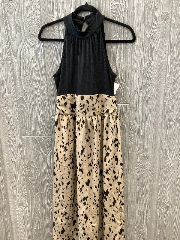 Dress Casual Midi By Shein In Black, Size: Xs Trendy Boho Midi Dress
