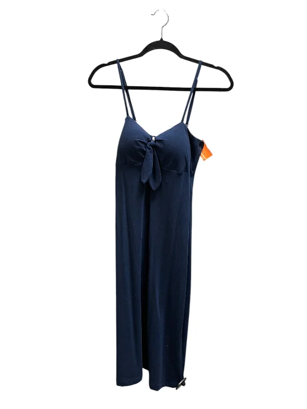 Dress Casual Midi By Tommy Bahama In Blue, Size: S Stylish Vintage Midi Dress