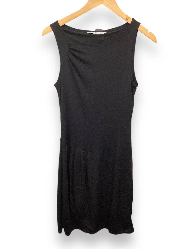 Dress Casual Midi By Zara In Black, Size: M Comfortable Casual Midi Dress