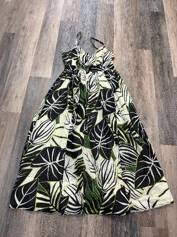 Green Dress Casual Midi Joie, Size 12 Trendy Ruched Side Midi Dress
