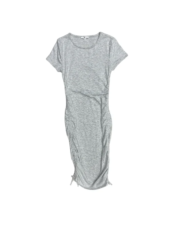 Grey Dress Casual Midi Bar Iii Cozy Ribbed Knit Midi Dress