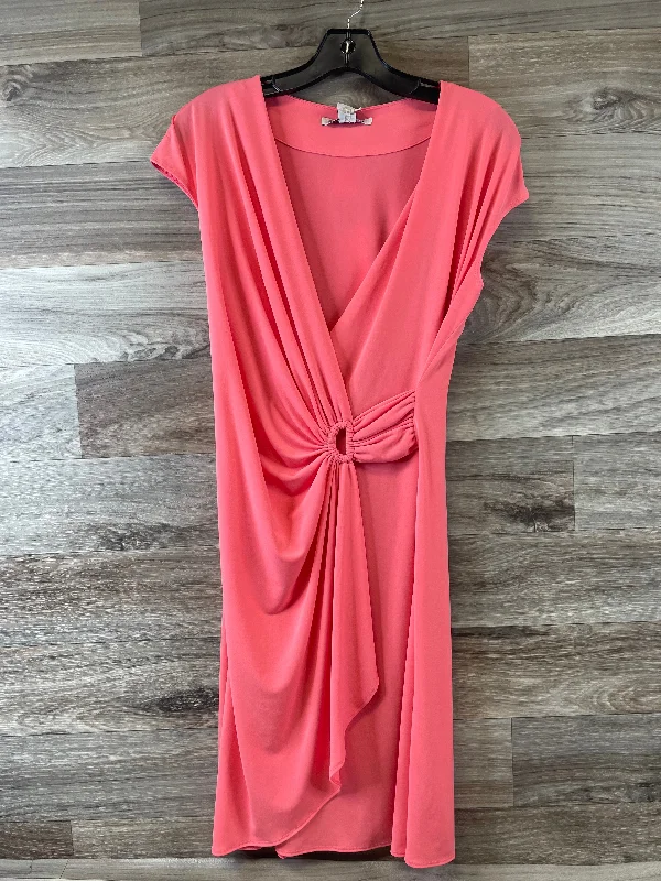 Orange Dress Casual Midi Tommy Bahama, Size M Comfortable Sleeveless Midi Dress