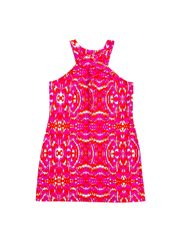 Orange & Pink Dress Casual Midi Jude Connally, Size Xl Stylish Animal Print Midi Dress Orange & Pink Dress Casual Midi Jude Connally, Size Xl Stylish Animal Print Midi Dress