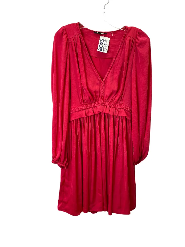 Pink Dress Casual Midi By Cme, Size: S Fashionable One-Shoulder Midi Dress