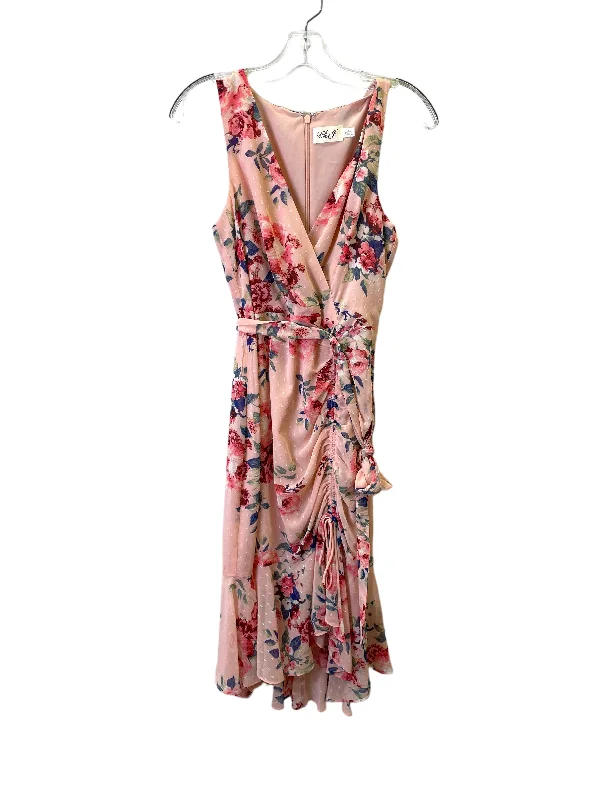 Pink Dress Casual Midi By Eliza J, Size: S Cozy A-Line Midi Dress