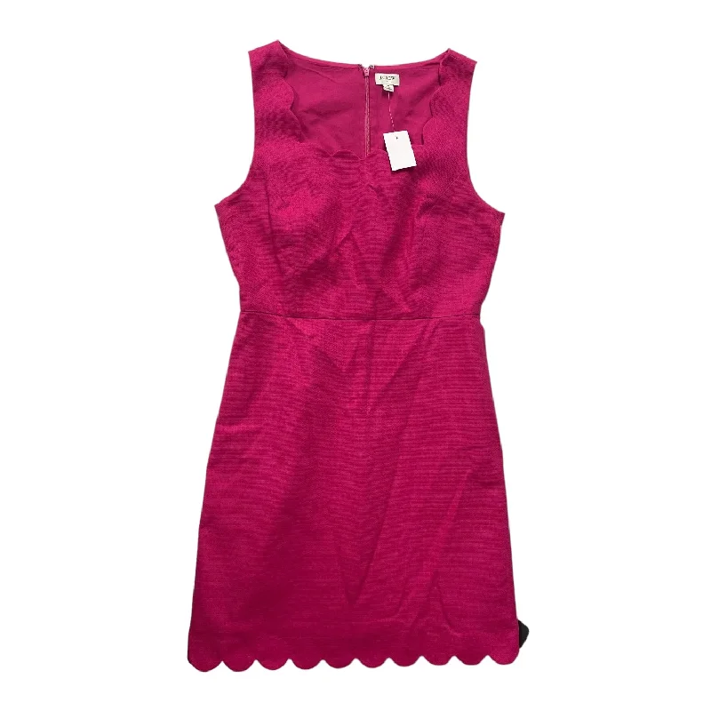 Pink Dress Casual Midi J. Crew, Size 8 Cozy Tie-Dye Midi Dress