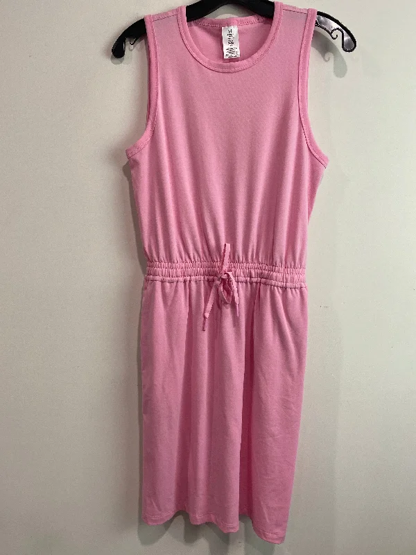 Pink Dress Casual Midi Members Mark, Size Xs Classic Black Midi Dress