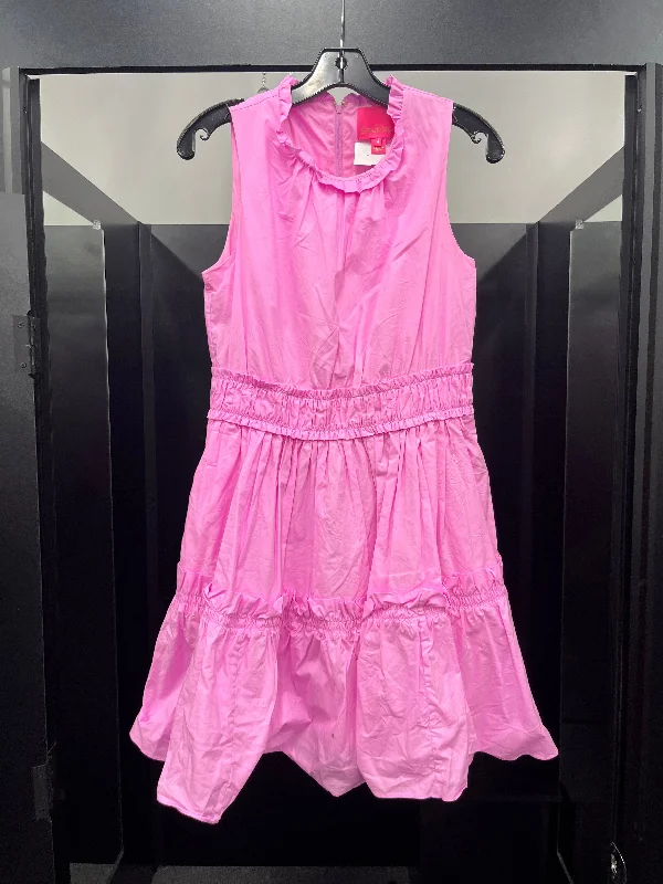 Pink Dress Party Midi Lilly Pulitzer, Size S Cozy Spaghetti Strap Midi Dress