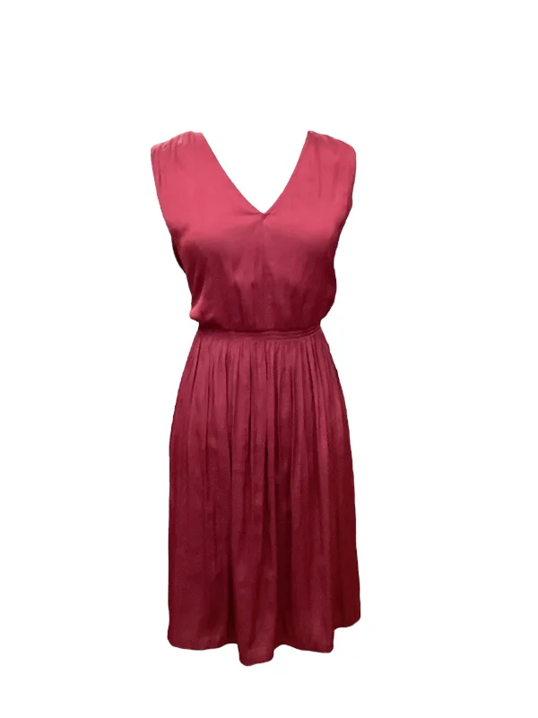 Red Dress Casual Midi Simply Vera, Size M Elegant Sleeveless Midi Dress