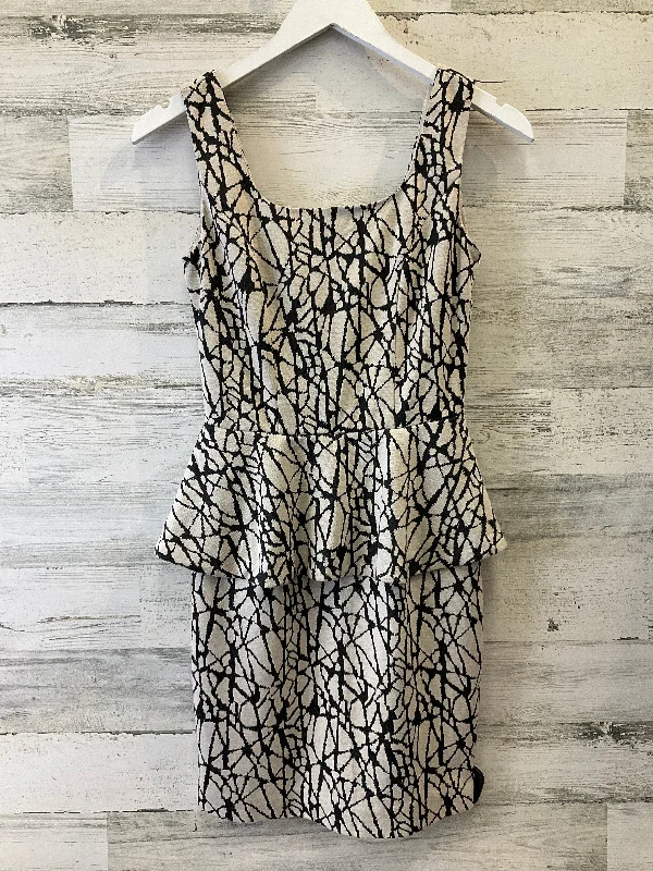Tan Dress Casual Midi Bar Iii, Size S Chic Bohemian Midi Dress