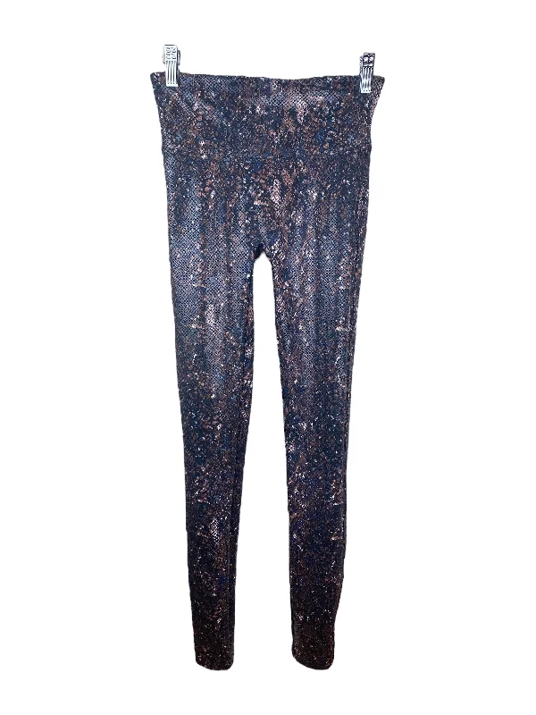 Spanx Women's Faux Leather Snakeskin Printed Legging Mocha Size S Stylish Sweat-Proof Leggings Spanx Women's Faux Leather Snakeskin Printed Legging Mocha Size S Stylish Sweat-Proof Leggings
